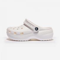 Crocs Classic Platform Clogs Woman Crs206750 White 265 white