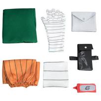 Naruto Rock Lee Cosplay Costume, Halloween Anime Expo Full Body Jumpsuit Role Play Outfit M orange