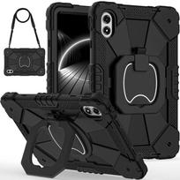 Redmi Pad 2 Pro 12.1 Tablet Case With Rotating Stand Wrist Strap Shockproof PC Shell Multi-Color Options Redmi Pad 2 Pro 12.1 / Poco M1 2025 Compatible black