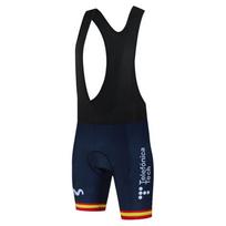 Movistar 2025 Cycling Jersey Set Summer Spain MTB Bike Clothes Uniform Maillot Ropa Ciclismo Men Bicycle Clothing Suit Hombre 4XL black
