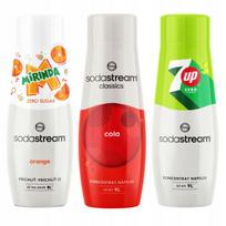Syrup For Sodastream Cola + Mirinda Zero + 7Up Zero Carbonator