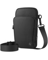 Spigen Klasden KD400 Shoulder Bag for Perfect for Everyday Outdoor and Black Smartphones, Use, Activities, Travel, (AFA07132) juoda