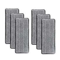 Replacement Microfiber Washable Spray Mop  Mop Household Mop Head Clean gray