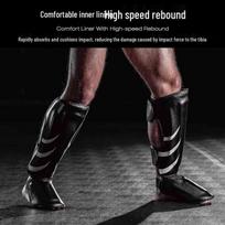 Junxian Combat Sports Shin & Instep Guards black