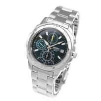 [Seiko] SND411PC Men's Watch (Green) black