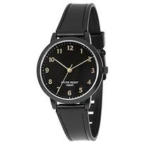 J-AXIS Watch Rubber Belt Simple Watch 10 ATM Waterproof Sunray Easy to Read Student HL270 Unisex Black One Size black