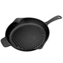Keptuvė Ketaus Grill Apvali 28cm juoda