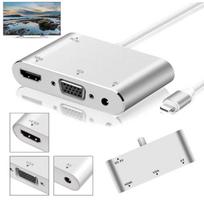 Lightning to HDMI / VGA + 3.5mm Jack Adapter for TV