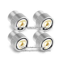 Lamborghini Valve Caps for Urus, Huracán, Revuelto - Modified Tire Compatibility white