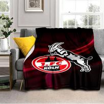 Goat Football Club Koln Blanket Lightweight Ideal Bedding Blanket Perfect for Travel, Camping, Living Rooms, Offices, Sofas, Fan Christmas gift 75x90cm