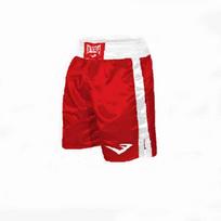 Men Women Boxing Shorts MMA Kickboxing Training Fight Gear Quick Dry Athletic Knee Length XXXXL raudona