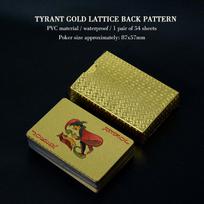100% PVC Žaidimo Kortos Plastikinės Pokerio Kortos Vandeniui atsparus Pokeris Texas Hold'em Blackjack Žaidimas Dropshipping Auksinė Korta Stalo Žaidimas beige