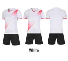 Football Jersey Set: Matching Adult & Child Training Wear 3XL white