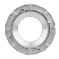 Bowens laikiklio Softbox metalinis griebtuvas adapteris žibintuvėlio fotografijos aksesuarui white