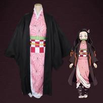 Madingi anime kostiumai moterims ir vyrams Kimono Cosplay kostiumų Kimono Helovino rinkiniai 130cm brown