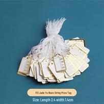 Jewelry Hang Tags & Label Stickers for Earrings and Bracelets gray