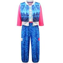 Zombių vidurinė mokykla Addison kostiumų rinkinys vaikams Helovino žaidimams 140cm blue