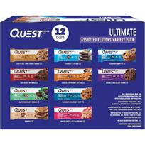 Quest Protein Bar Ultimate Variety Pack 12 pcs 720g 1 pcs Ingredients: may be subject to change at the manufacturer’s | 720g 1 pcs