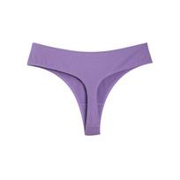 Women's large size underwear pure cotton sexy thong low waist T pants new briefs European and American wholesale european size xxl (recommended 90-100kg ) pink