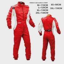 F1 visureigis vientisas vandeniui atsparus lenktyninis kostiumas suaugusiems ir vaikams Children's Red red