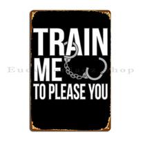 Bdsm Funny Gift Metal Plaque Poster Cinema Club Wall Decor Personalized Living Room Tin Sign Poster 20x30cm（7.8x11.8inch） gray