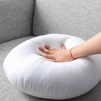 Apvalus olandiško aksomo užvalkalas pagalvei: Patogus, paprastas namų ir biuro sofos čiužinys Diameter 45cm