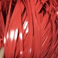 500g PE Gradiento Plokščio Sintetinio Rotango Medžiaga Rankų Darbo Pynimo Virvė Baldų Lova Sofa Kėdė Stalas Krepšys PASIDARYK pats Remontas PE Rotangas red