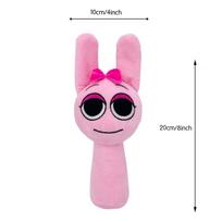 Sprunki pliušiniai žaislai Oren Pinki Wenda Kompiuteris Owakcx Jevin Tunner Medis Kalėdinės gimtadienio dovanos suaugusiems vaikams 8 coliai pink