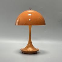 LED grybų maža stalinė lempa nešiojama USB įkraunama pritemdoma gėlių pumpurų lempa miegamojo lovos lempa changeable