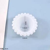 Handcraft Mold for Resin Art Accessories Simple Handmade Molds Crystal Epoxy Silicone A white