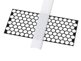 Šviestuvo gaubtas Basic PVC Frosted, skirtas aliuminio profiliui - 1 m