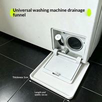 Washing Machine Drain Tray Leak-Proof Keeps Floor Clean Washer Drain Guide Tray Simple Durable Water Collection Box balta