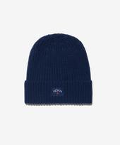 Noa (U) Shaker Knit Beanie Navy F black