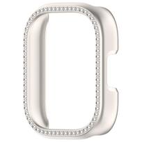 Deimantinis dėklas Xiaomi Redmi Watch 5 Active 5 Lite priedams Visapusiškas kietas PC buferio rėmelio korpusas Dangtelis Redmi Watch5 Active Redmi watch 5 Active white