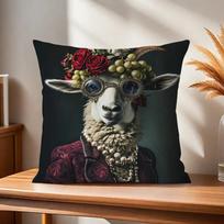 Gėlėtas leopardo rašto pagalvės užvalkalas Biuro automobilio sofos lovos pagalvės užvalkalas Namų miegamojo dekoracija 45x45cm black
