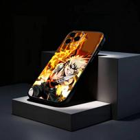 B-Bakugo My Hero Academia   Phone Case Silicone Soft For IPhone 17 16 15 14 13 12 11 X XR Plus Pro Max Plus iPhone13PRO brown