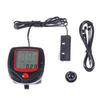 Vandeniui atsparus dviračio LCD skaitmeninis ekranas Odometro spidometro dviračių chronometras Onesize