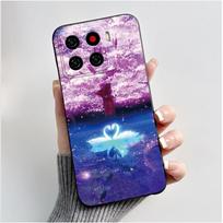 Dėklas ZTE Blade A56 Z2473 / A56 Pro / Nubia A56 Telefonui Korpusas Estetiškas Madingas Mielas Katė Minkštas TPU Juodas Apsauginis Dangtelis ZTE Blade A56 Pro