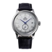 Orient Bambino Version 7 Small Second 38.4mm Automatic/Manual Dress Watch, 10 inch (Black)