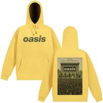 Oasis At Heaton Park Vintage Graphic Hoodies Men Women Sportswear Winter Oversized Fleece Harajuku Casual Pullover M yellow