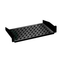 Stovas lentynai - DIGITUS - DN-19 TRAY-2-SW - RAL 9005 - 2U - 19 colių