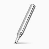Retractable Stainless Steel Camping Fire Starter Bellows gray