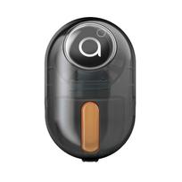 Godrej Aer Click Car Vent Air Freshener Kit Musk After Smoke 10g Spill-Proof Long-Lasting Fragrance black