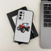 Traktoriaus ūkininko telefono dėklas Samsung Galaxy A13,A21s,A22,A31,A32,A52,A53,A71,A80,A91 M-Massey F-Ferguson minkštas juodas dangtelis Samsung a21