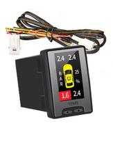 BGUCAR Padangų slėgio stebėjimo sistema Toyota transporto priemonėms, įmontuota jungiklio anga, netiesioginė TPMS, Ne gray