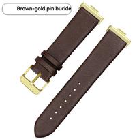 Skirta Huawe Watch Fit3 Fit4 Odinis Dirželis Sportinis Fit 3 Išmanusis Laikrodis Fit 4 Pro Apyrankė Itin plonas Paprastas Karvės Odos Laikrodžio Grandinėlė black