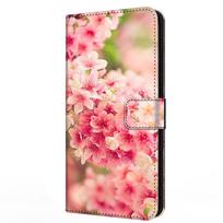 Knygos odos mielas dėklas, skirtas Samsung Galaxy A12 A02 A03s A42 A32 4G A52s 5G, piniginė, su gėlių piešiniu, šauni stovėjimo funkcija, atverčiamas A 03s 12 Galaxy A02&Case & Strap