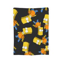 Simpsonų Animaciniai Pledai Vilnos Tekstilės Dekoras Kalėdinis Kvėpuojantis Lengvas Mėtomas Pledas Lovai Miegamojo Kilimo Gabalas 40x50in