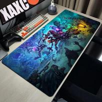 Tibia Didelis žaidimų pelės kilimėlis Kompiuterio pelės kilimėlis PC žaidėjo pelės kilimėlis Nešiojamojo kompiuterio pelės kilimėlis Silikoninis pelės kilimas Klaviatūros kilimėlis Stalo kilimėlis 50cmx100cm(19.6x39.4inch)