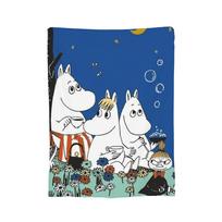 MOOMINŲ pledas Flanelinis Vintažinis Minkštas Pledas Lovai Sofai Žiema 75x100cm (30x40inch)